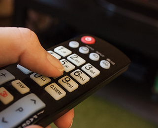 Working principle of TV remote control